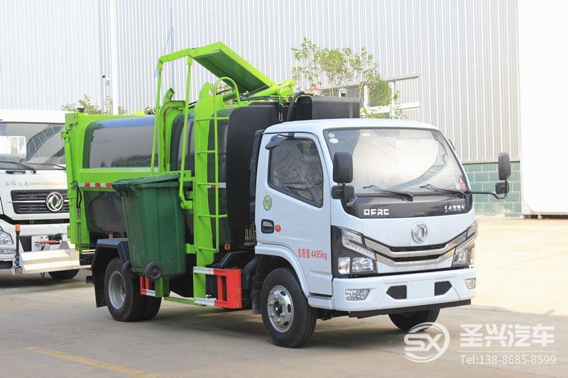 國六-東風(fēng)多利卡側(cè)裝壓縮式垃圾轉(zhuǎn)運車