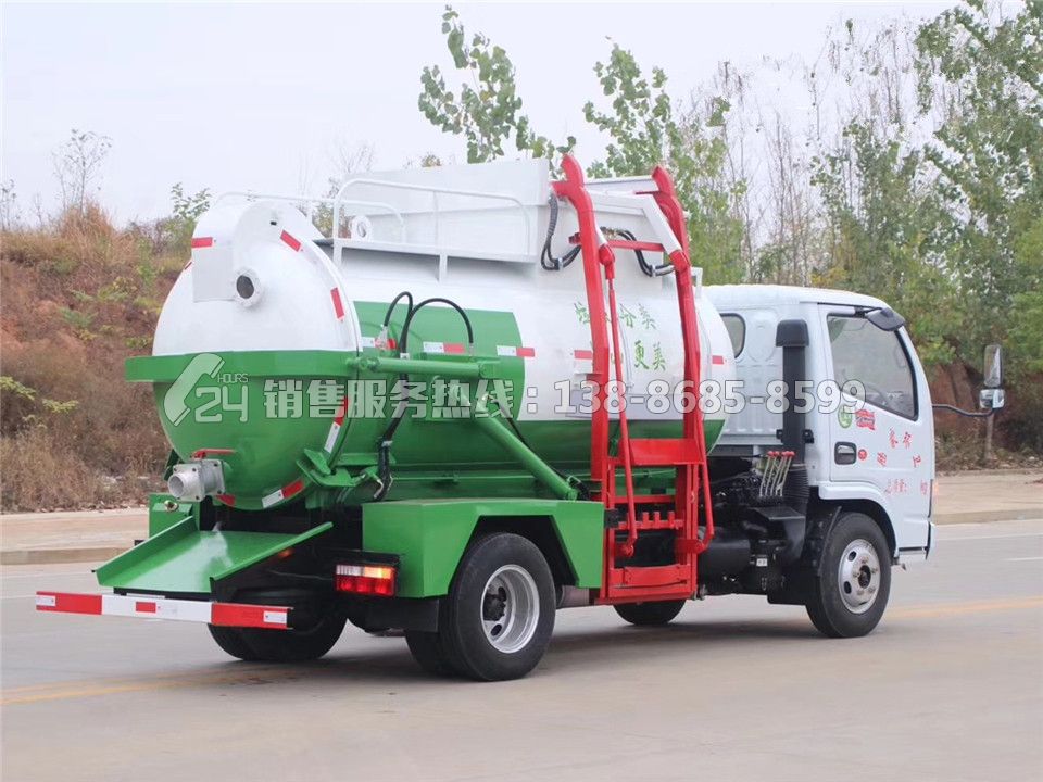 東風(fēng)多利卡罐式4方餐廚垃圾車(chē)
