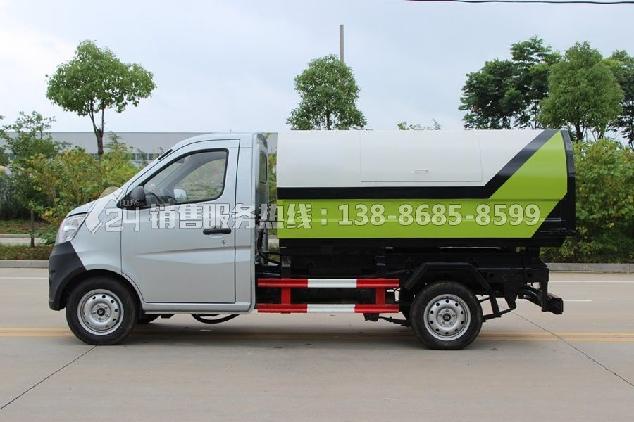 長安3方密封式收集垃圾轉(zhuǎn)運(yùn)車