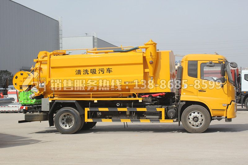 東風(fēng)天錦清洗吸污車(chē)12方