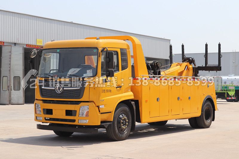 東風(fēng)天錦單橋重型救援車