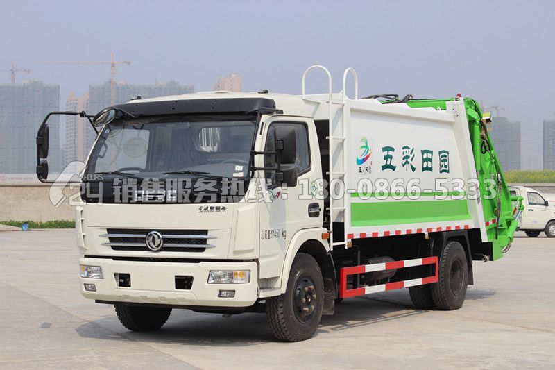 東風(fēng)多利卡D7后裝8方壓縮垃圾車