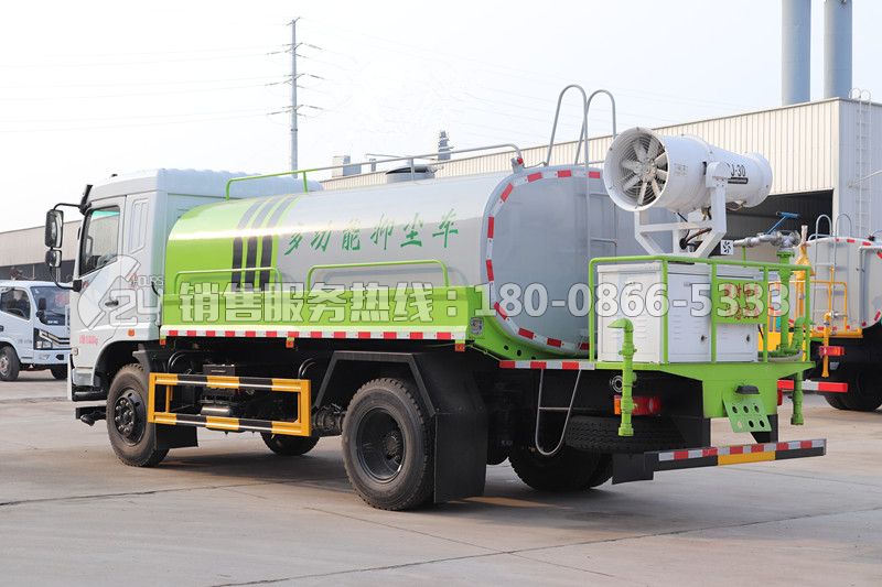 東風(fēng)華神F5灑水車12立方-帶30米霧炮