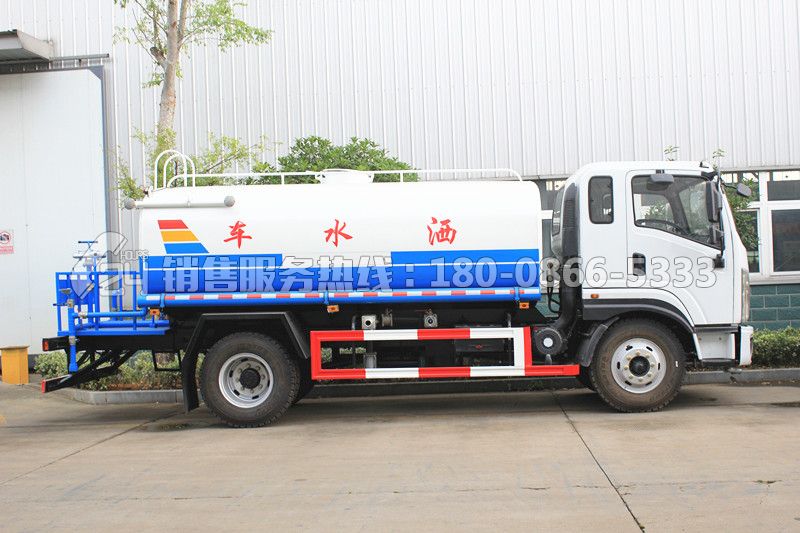 國六-陜汽軒德X9系新款10方灑水車