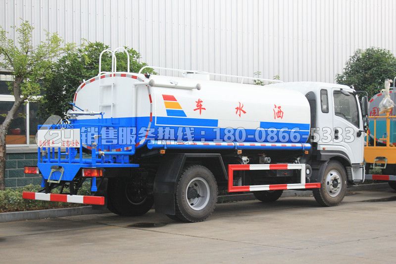 國六-陜汽軒德X9系新款10方灑水車