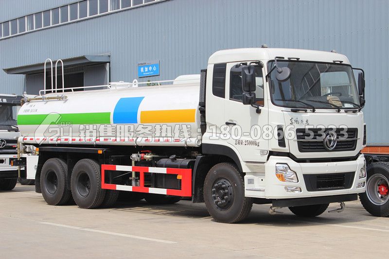 東風(fēng)天龍后雙橋灑水車16立方