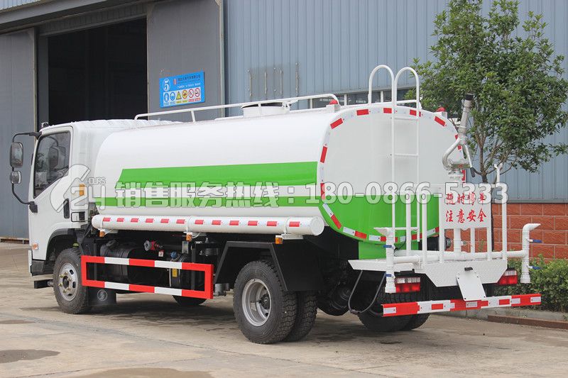 陜汽軒德X9系灑水車(chē)10立方