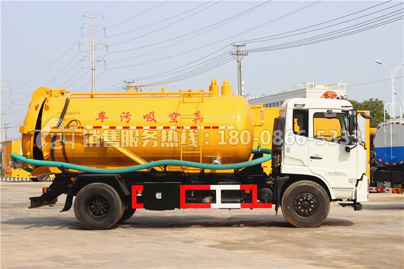 東風(fēng)天錦吸污車12方