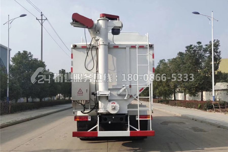 東風(fēng)柳汽乘龍H7散裝飼料車(chē)40方