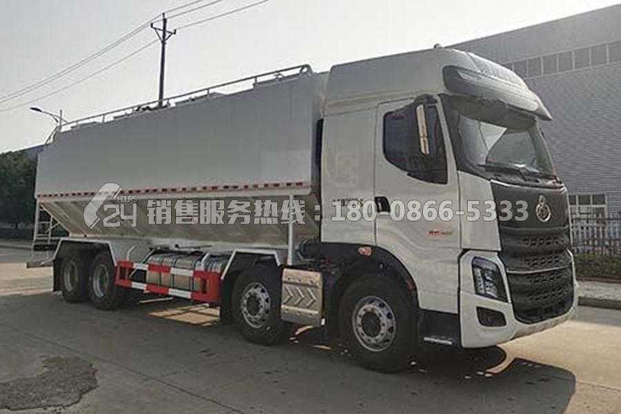 東風(fēng)柳汽乘龍H7散裝飼料車(chē)40方