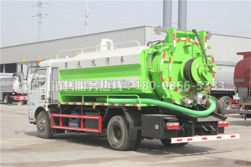 東風(fēng)多利卡D7清洗吸污車(chē)3+9方
