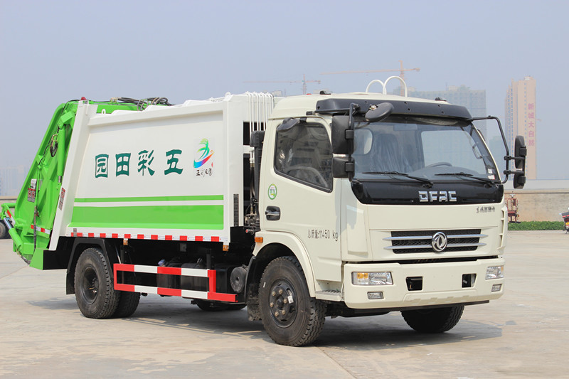 東風多利卡D7后裝8方壓縮垃圾車