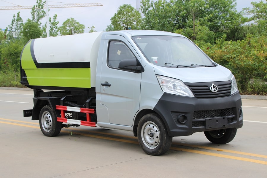 長安3方密封式收集垃圾轉(zhuǎn)運(yùn)車