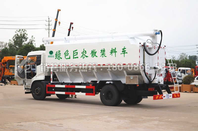 東風(fēng)天錦散裝飼料車22方-液壓