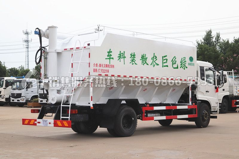 東風(fēng)天錦散裝飼料車22方-液壓