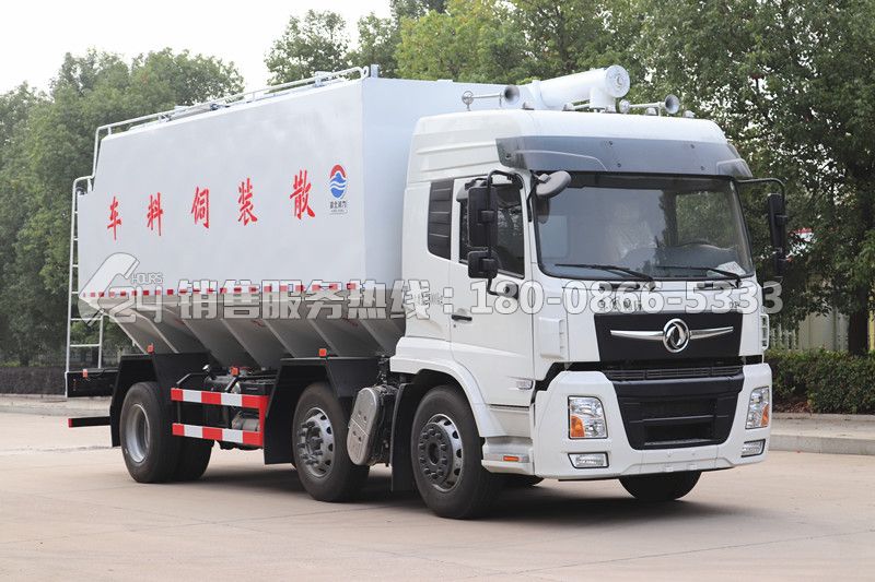 國(guó)六-東風(fēng)暢行D3V散裝飼料車(chē)28-31方-山路王
