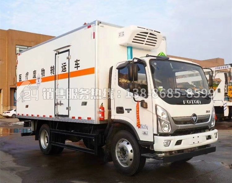 福田奧鈴CTS醫(yī)療廢物轉(zhuǎn)運車5.1米