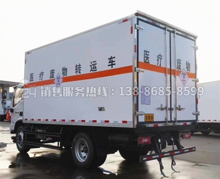 福田奧鈴CTS醫(yī)療廢物轉(zhuǎn)運車5.1米