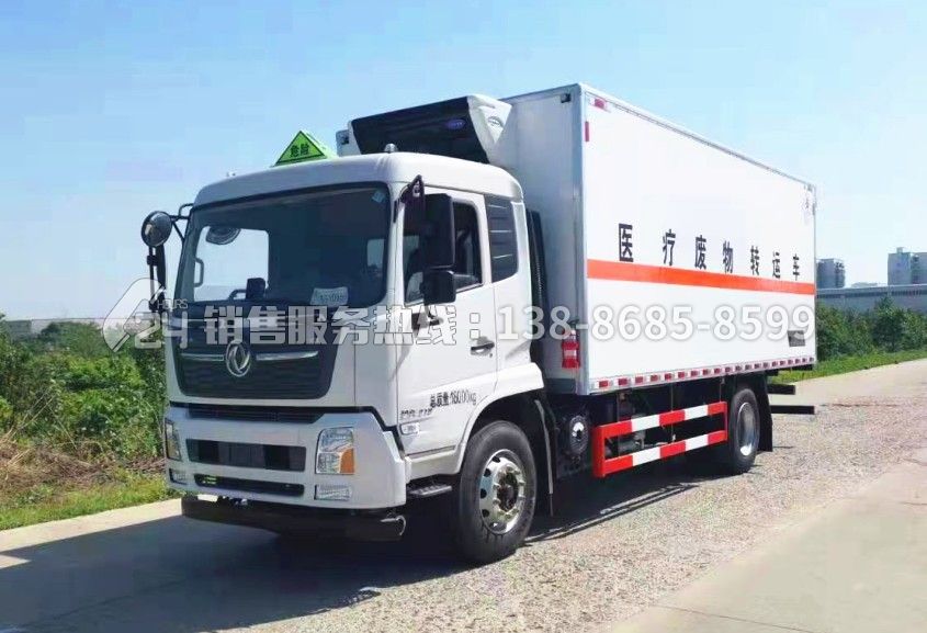 東風天錦6.5米醫(yī)療廢物轉(zhuǎn)運車