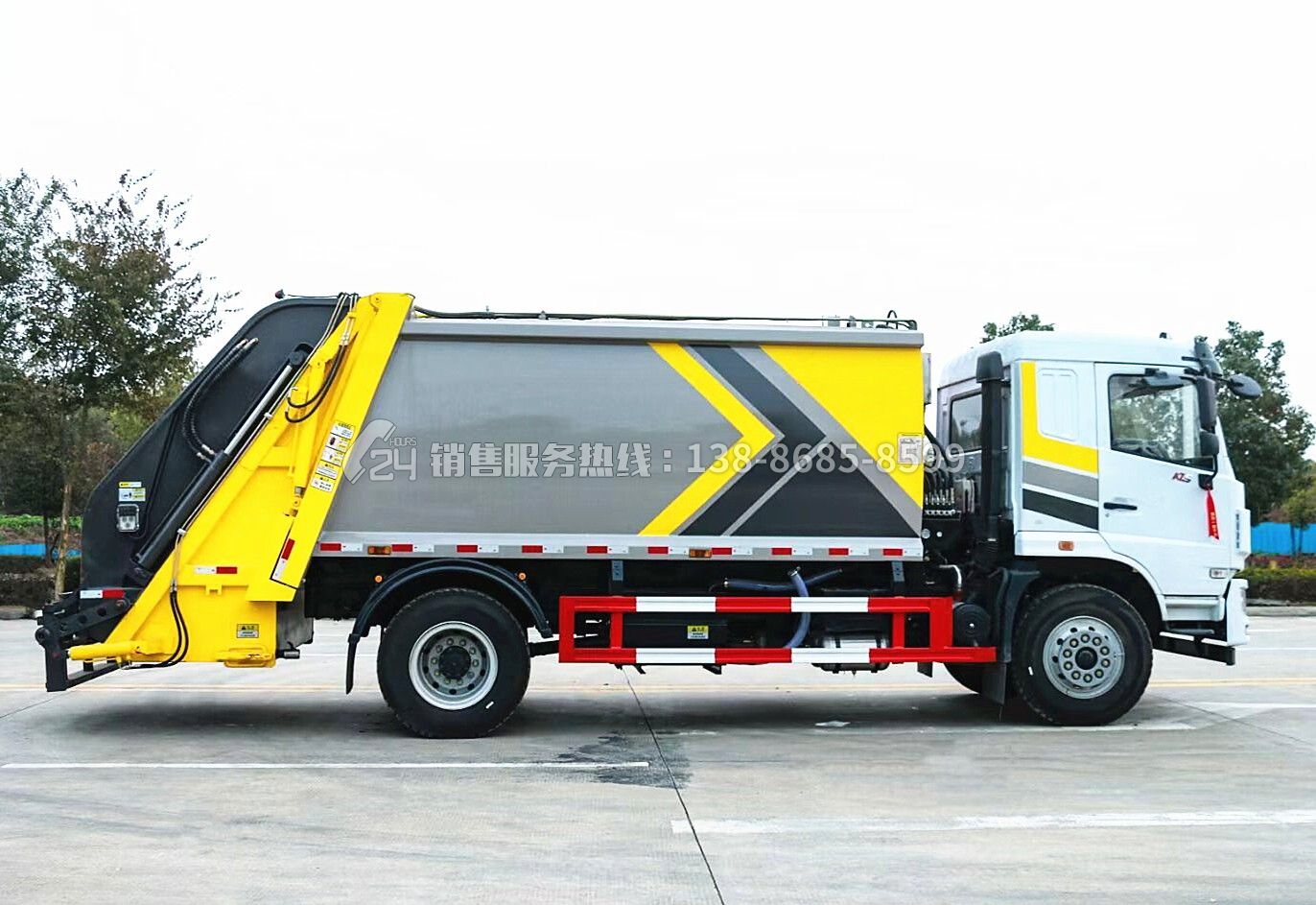東風(fēng)華神壓縮垃圾車(chē)12方