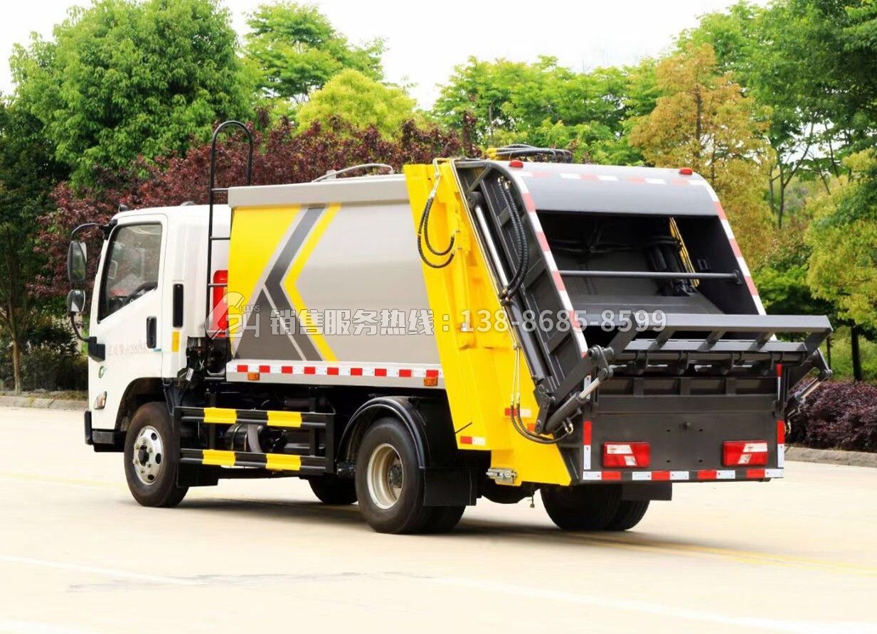 江鈴凱銳壓縮式垃圾車(chē)6方