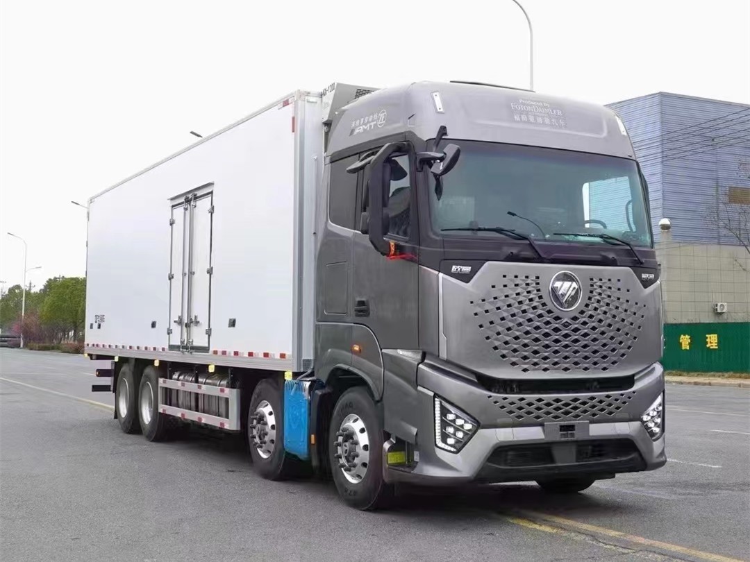 福田歐曼銀河9米6冷藏車(chē)