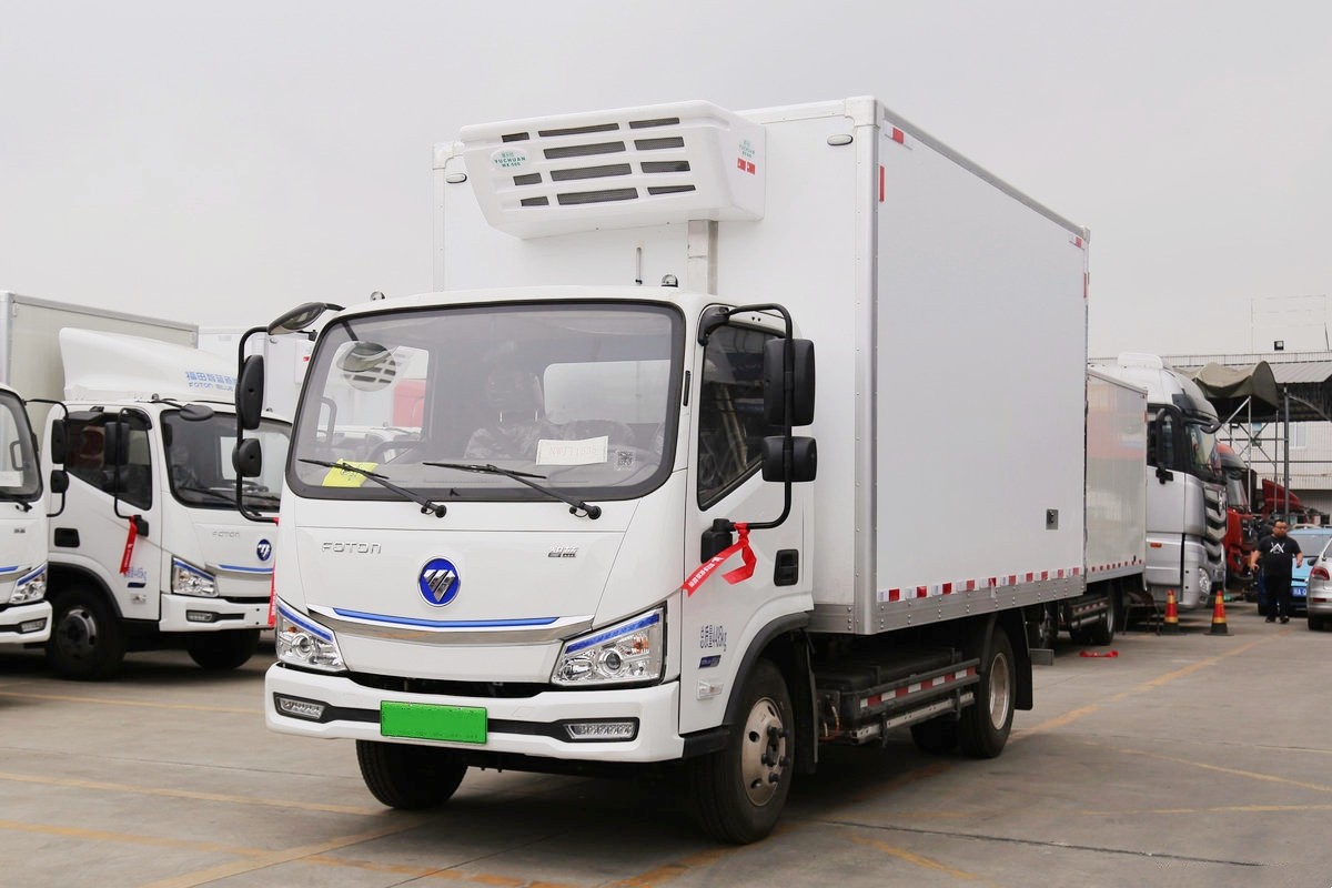 福田智藍(lán)純電動冷藏車4.1米