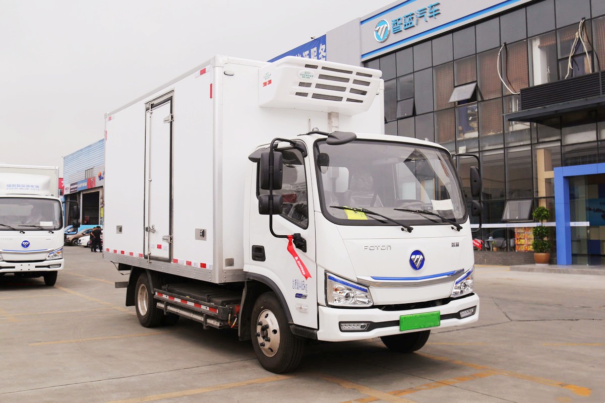 福田智藍(lán)純電動冷藏車4.1米
