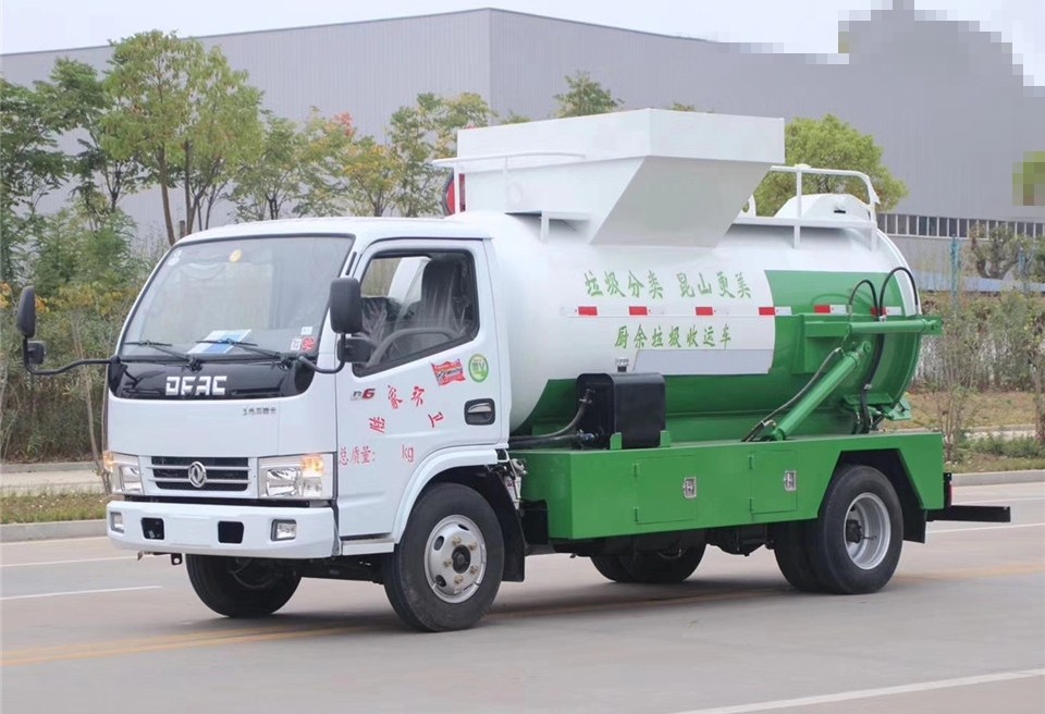 東風(fēng)多利卡罐式4方餐廚垃圾車